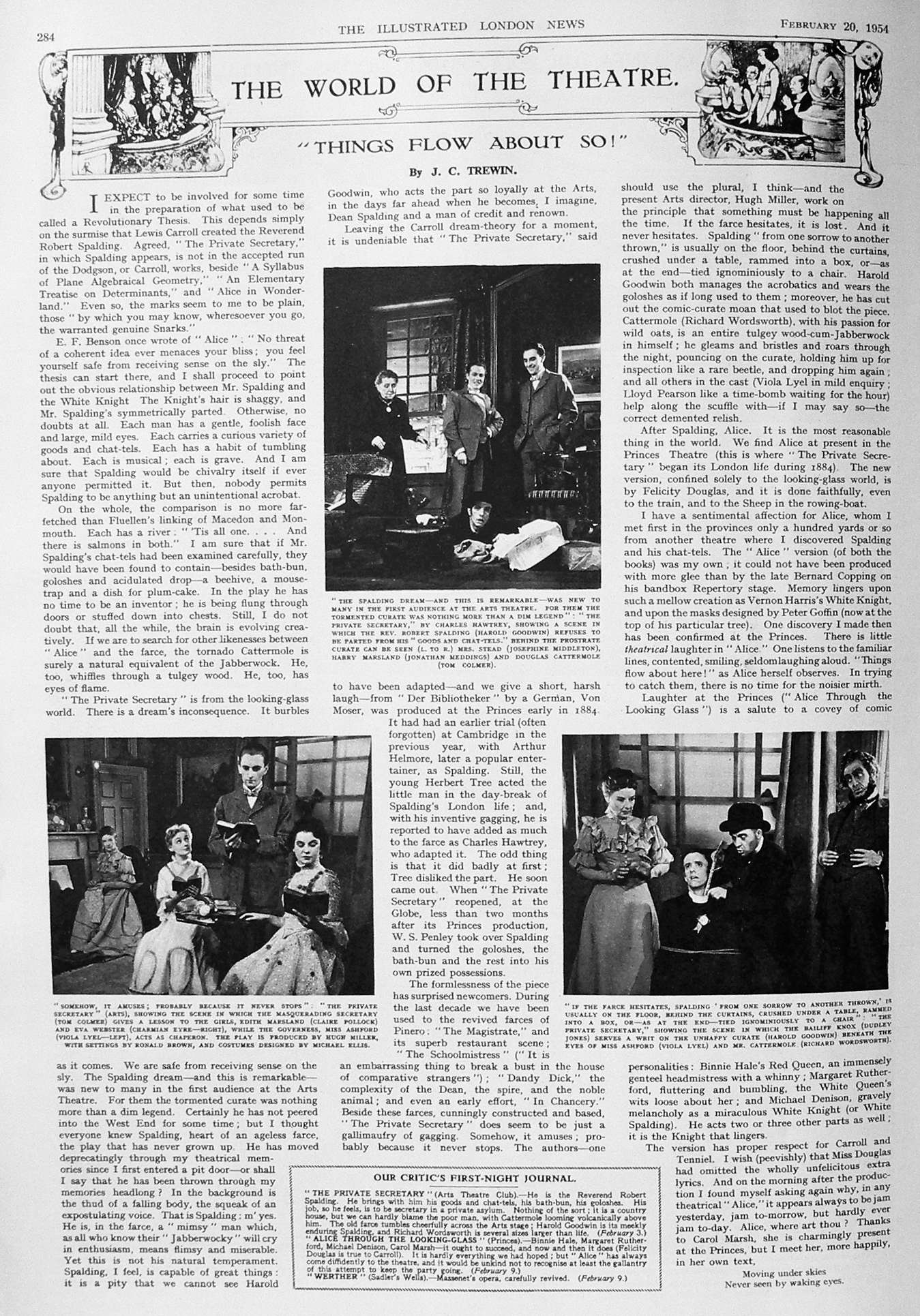 World of the Theatre 1954